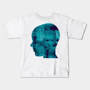 Blue face Kids T-Shirt